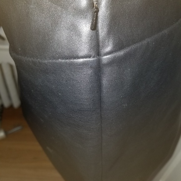 Black Faux Leather skinny's - Picture 2 of 4